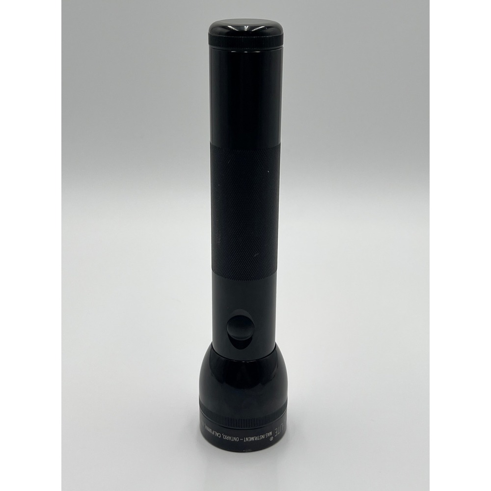 Maglite 2D Cell Flashlight Black Adjustable Beam Heavy Duty Aluminum D2032740914